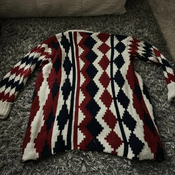 Sundance Wanamaker knits cardigan sweater giving Marilyn Monroe vibes oversized - Picture 6 of 7